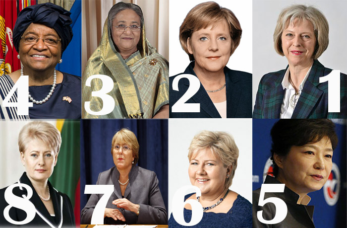 8 نساء يقدن العالم  .. تعرفي عليهن