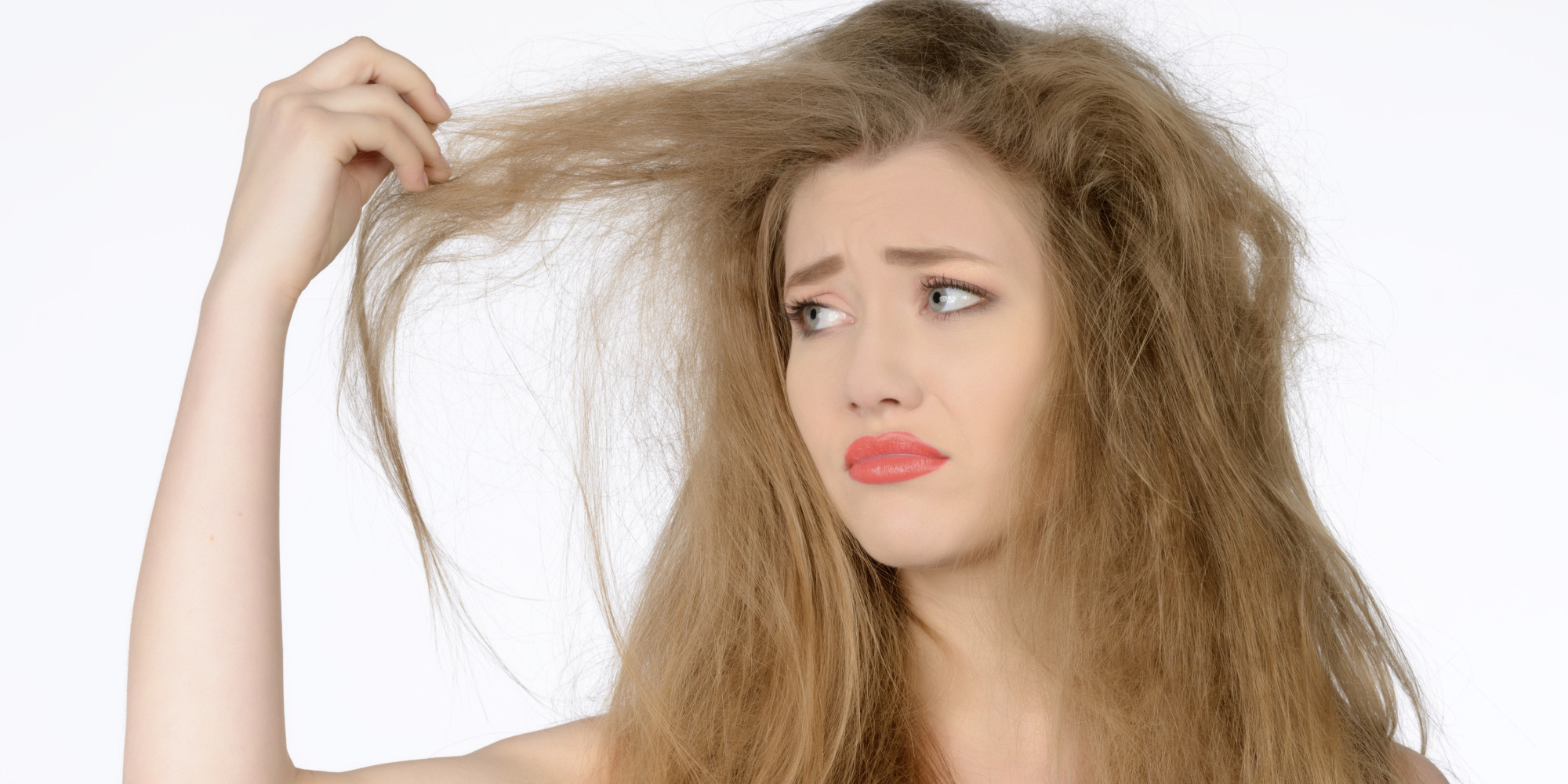 وصفات لعلاج الشعر الجاف من المنزل