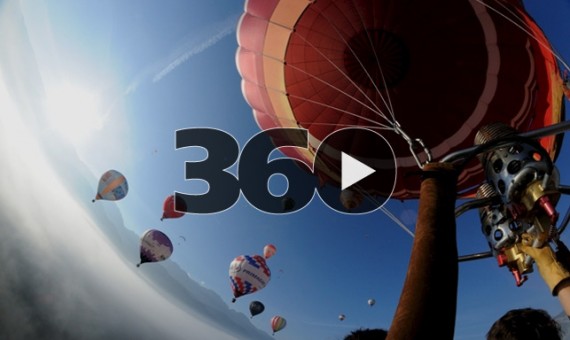 شاركي في تحدي الفيديو 360 درجة