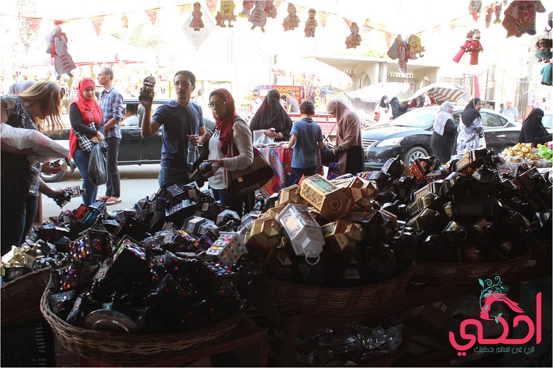 أسعار ”الفوانيس والياميش” في سوق ”السيدة زينب”