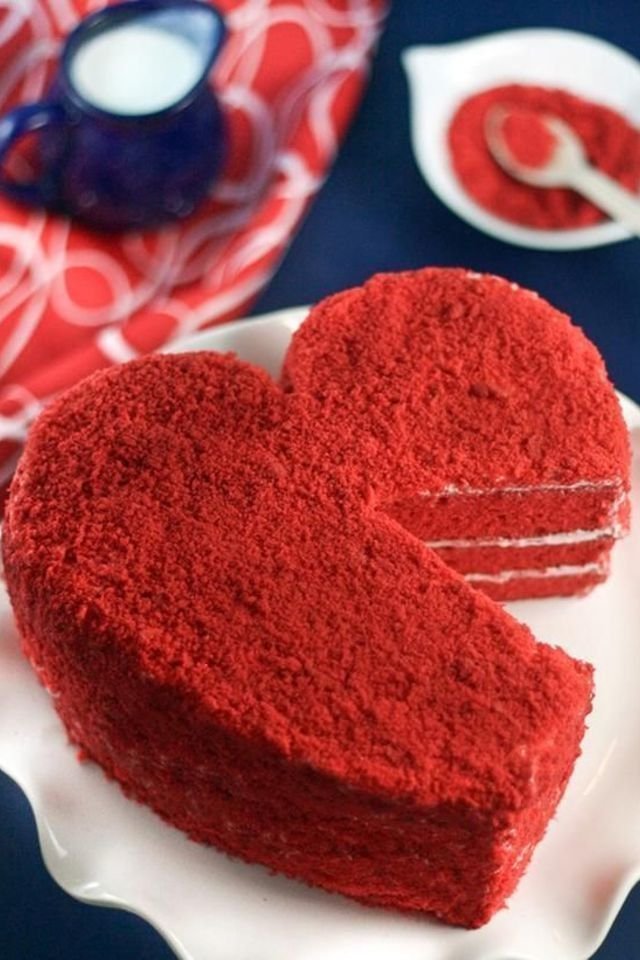 وصفة الـ Red Velvet Cake  للفلانتين