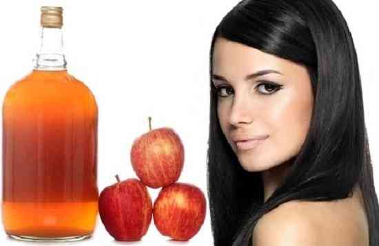 فوائد خل التفاح للشعر وفروة الرأس