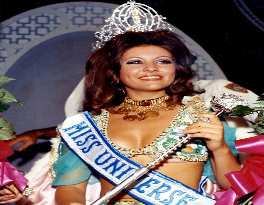 جورجينا رزق العربية الوحيدة صاحبة لقب ملكة جمال الكون