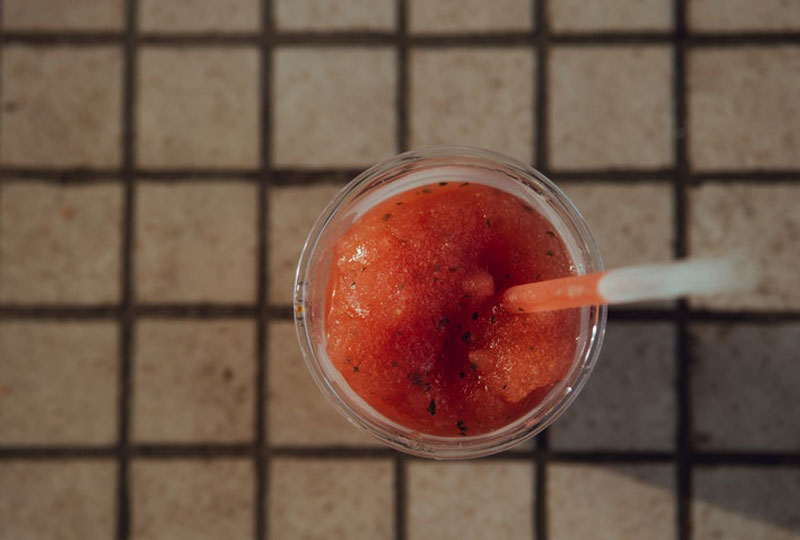 طريقة عمل عصير البطيخ باللبن